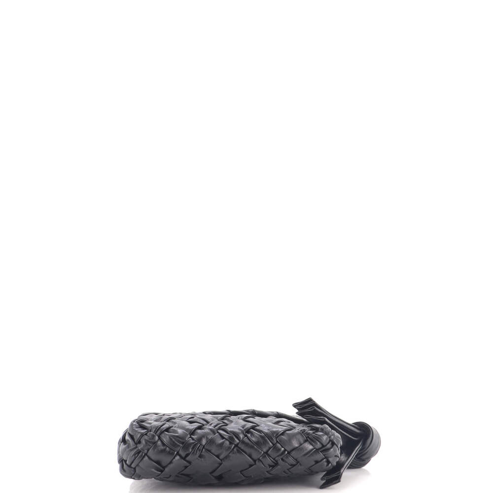 Bottega Veneta Kalimero Citta Shoulder Bag Intrecciato Plisse Leather - Picture 4 of 5
